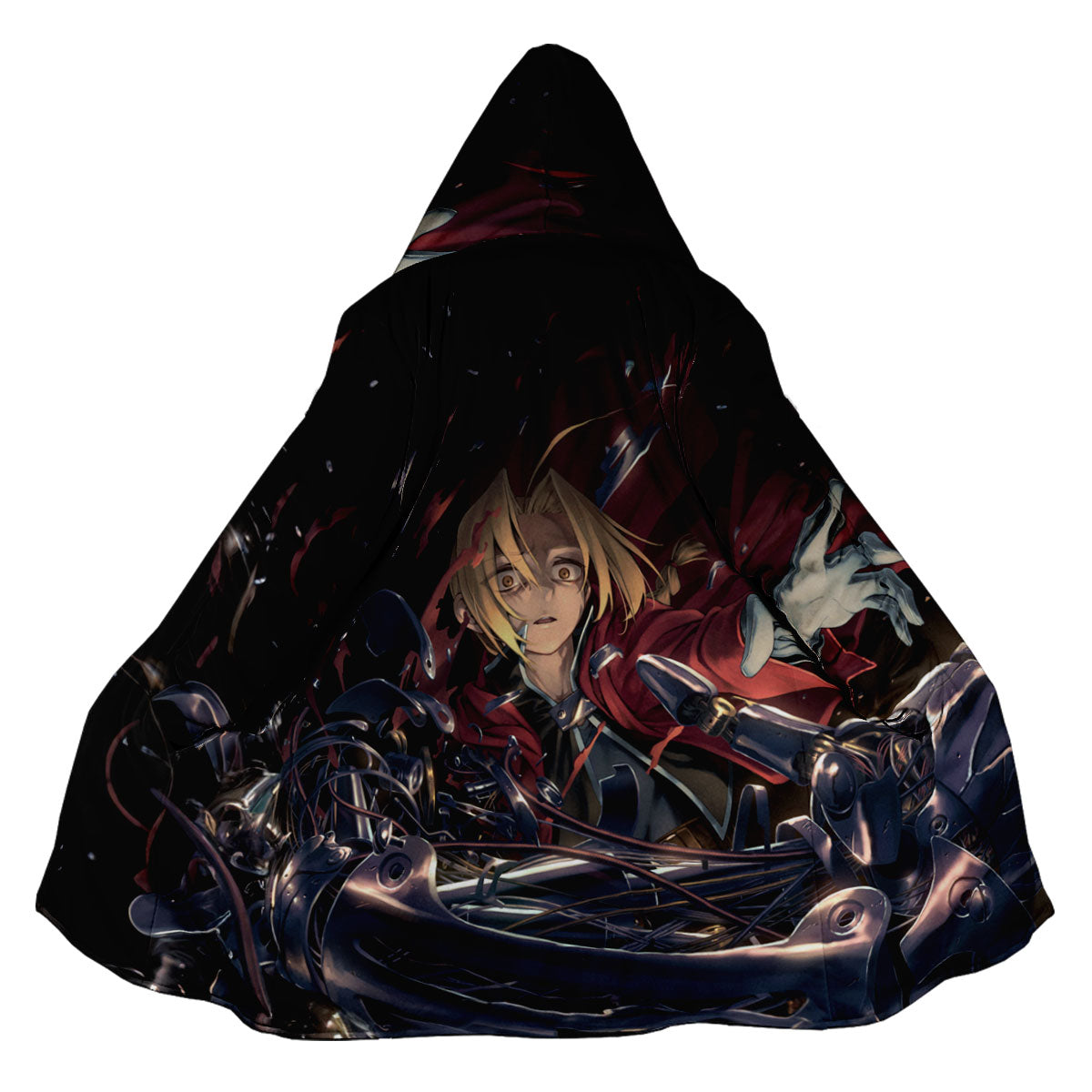 Fullmetal Alchemist Edward Elric Shattered Arm Anime Apparel