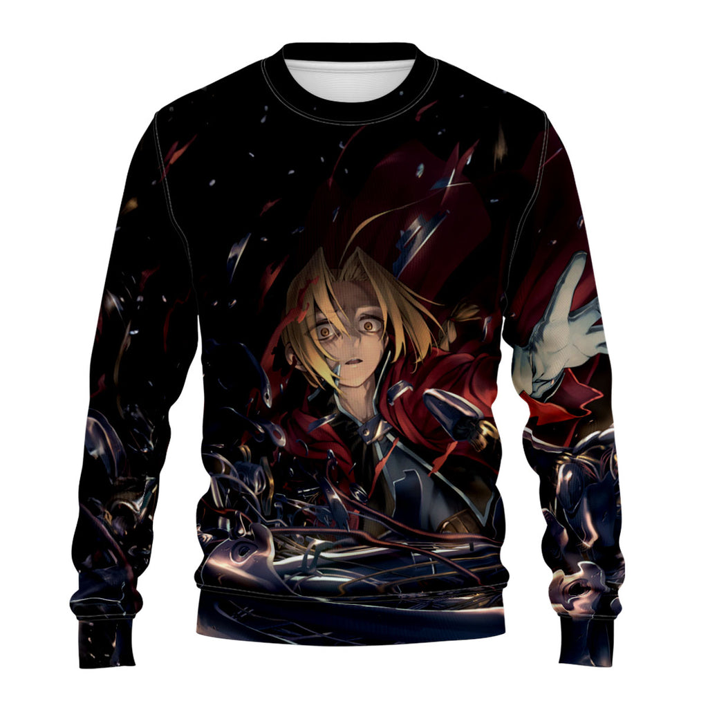 Fullmetal Alchemist Edward Elric Shattered Arm Anime Apparel