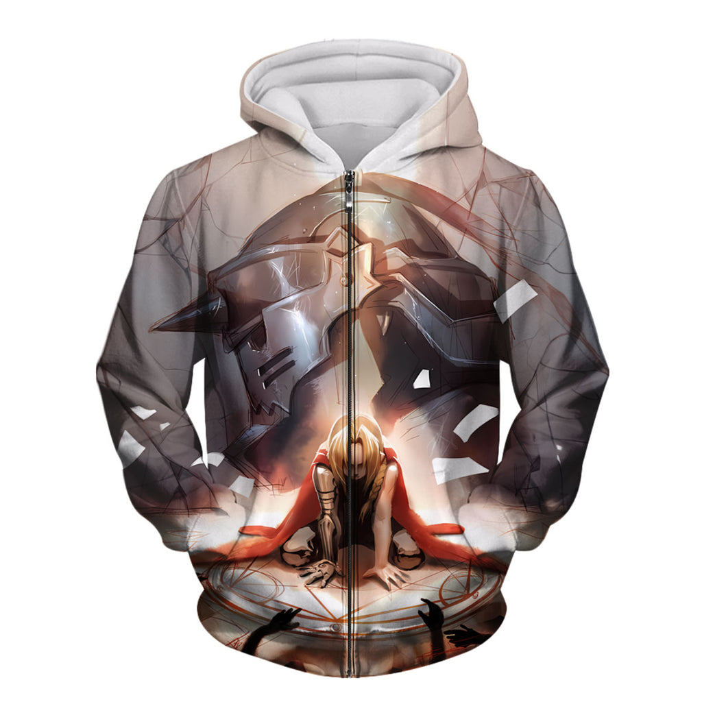 Fullmetal Alchemist Edward Kneeling Transmutation Circle Anime Apparel