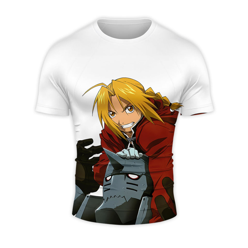 Fullmetal Alchemist Edward Leaning Alphonse Armor Anime Apparel