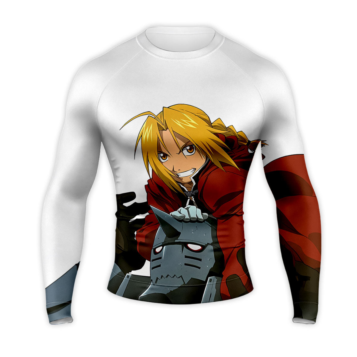 Fullmetal Alchemist Edward Leaning Alphonse Armor Anime Apparel