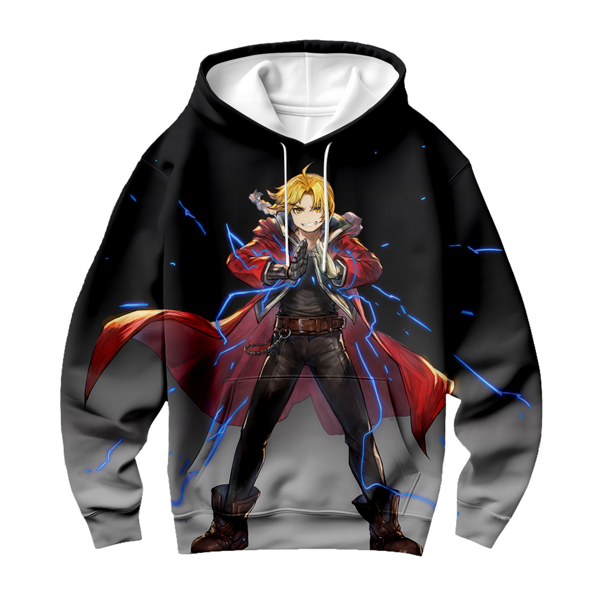 Fullmetal Alchemist Edward Lightning Strike Anime Apparel