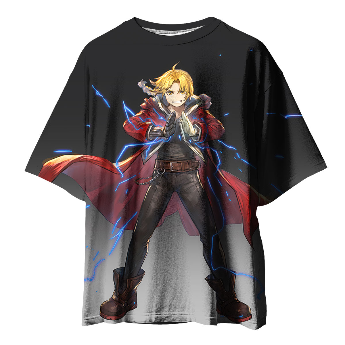 Fullmetal Alchemist Edward Lightning Strike Anime Apparel