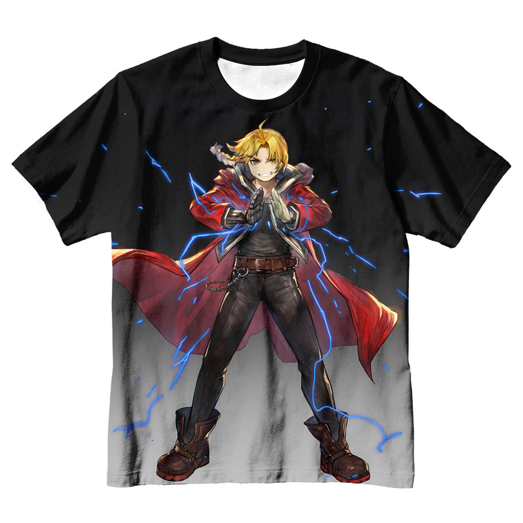 Fullmetal Alchemist Edward Lightning Strike Anime Apparel