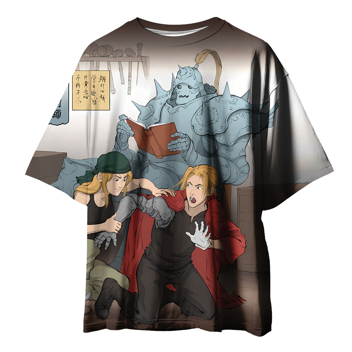 Fullmetal Alchemist Edward Repairing Automail Anime Apparel