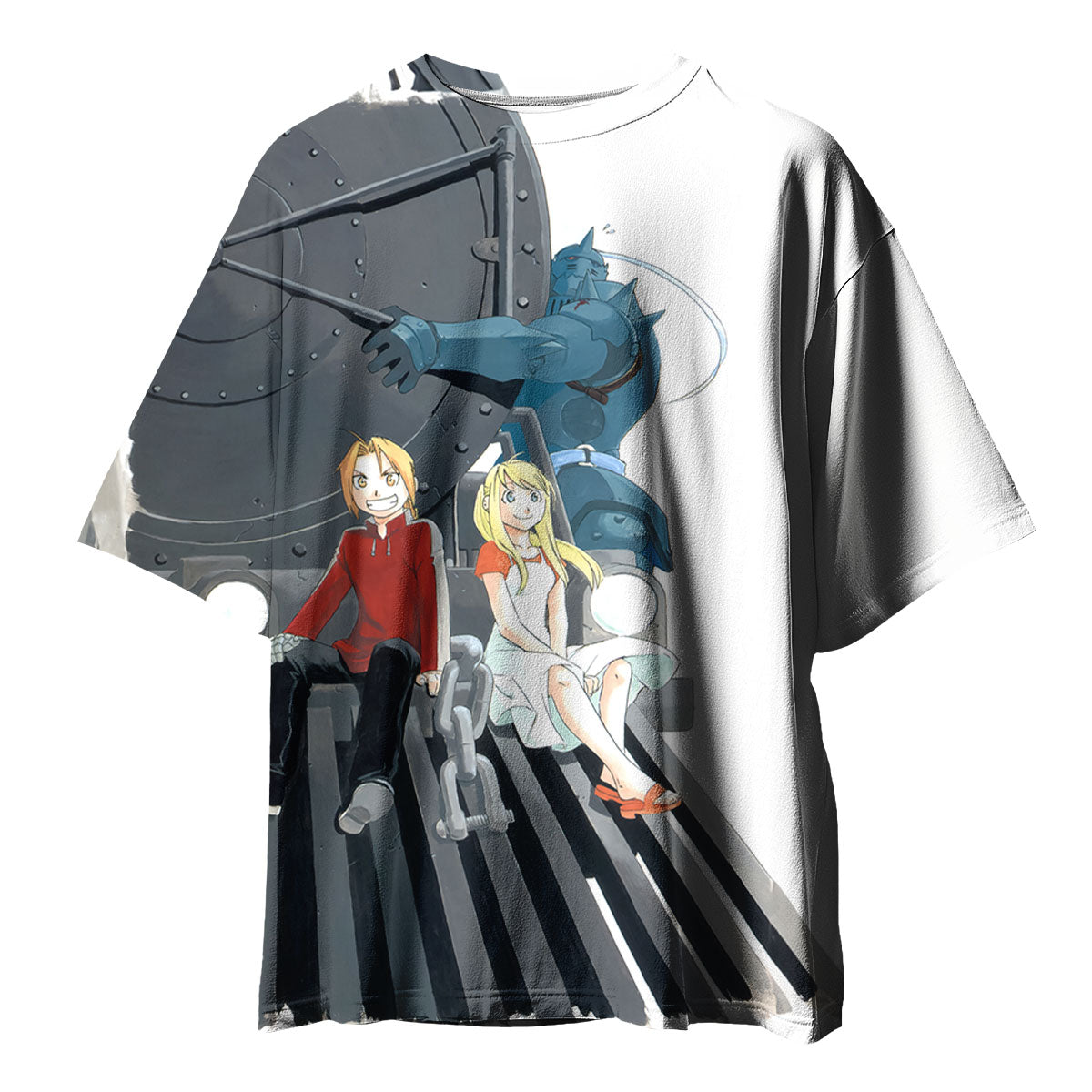 Fullmetal Alchemist Edward Riding Train Anime Apparel