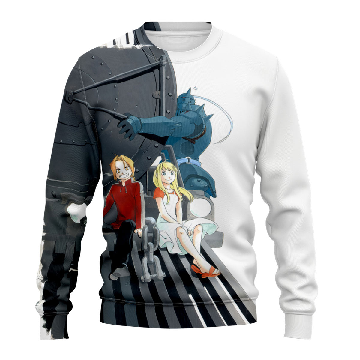 Fullmetal Alchemist Edward Riding Train Anime Apparel
