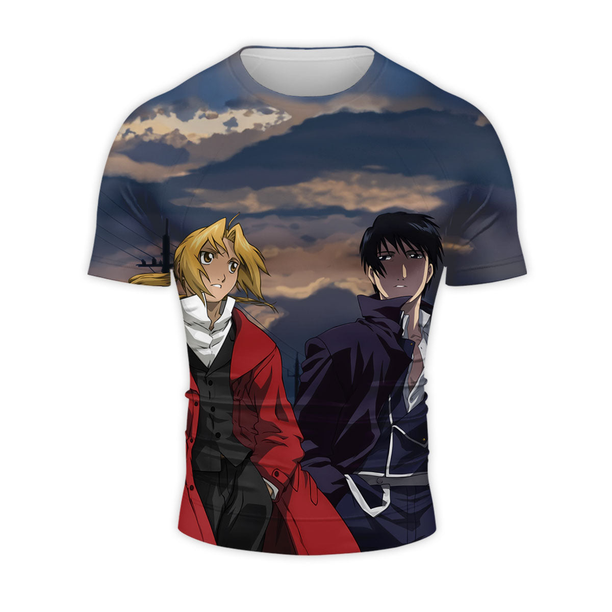 Fullmetal Alchemist Edward Roy Alchemy Duo Anime Apparel