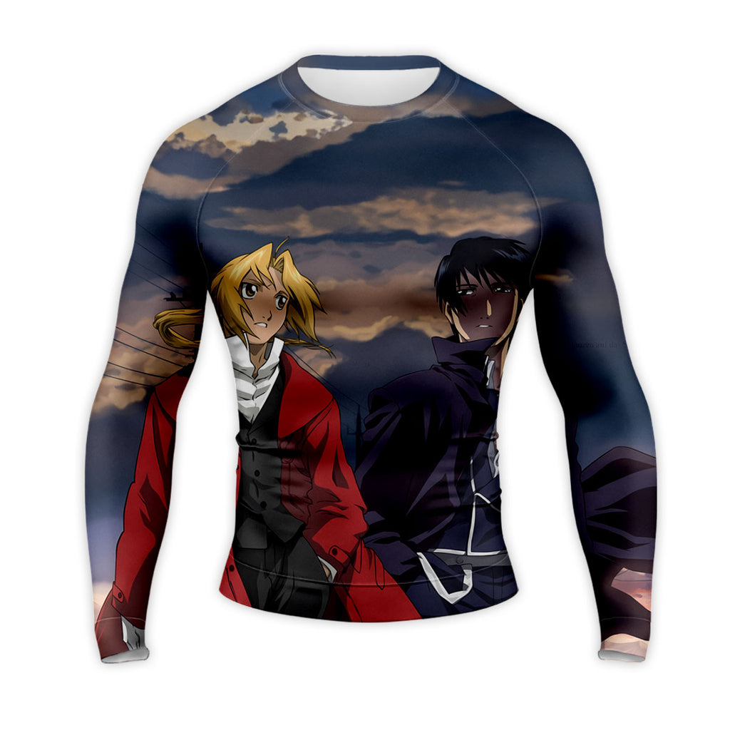 Fullmetal Alchemist Edward Roy Alchemy Duo Anime Apparel