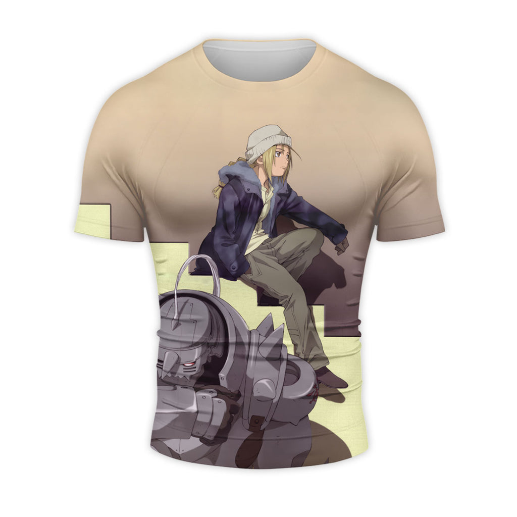 Fullmetal Alchemist Edward Sitting Steps Anime Apparel