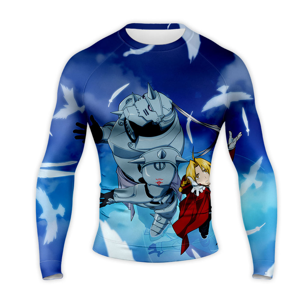 Fullmetal Alchemist Edward Soaring With Feathers Anime Apparel