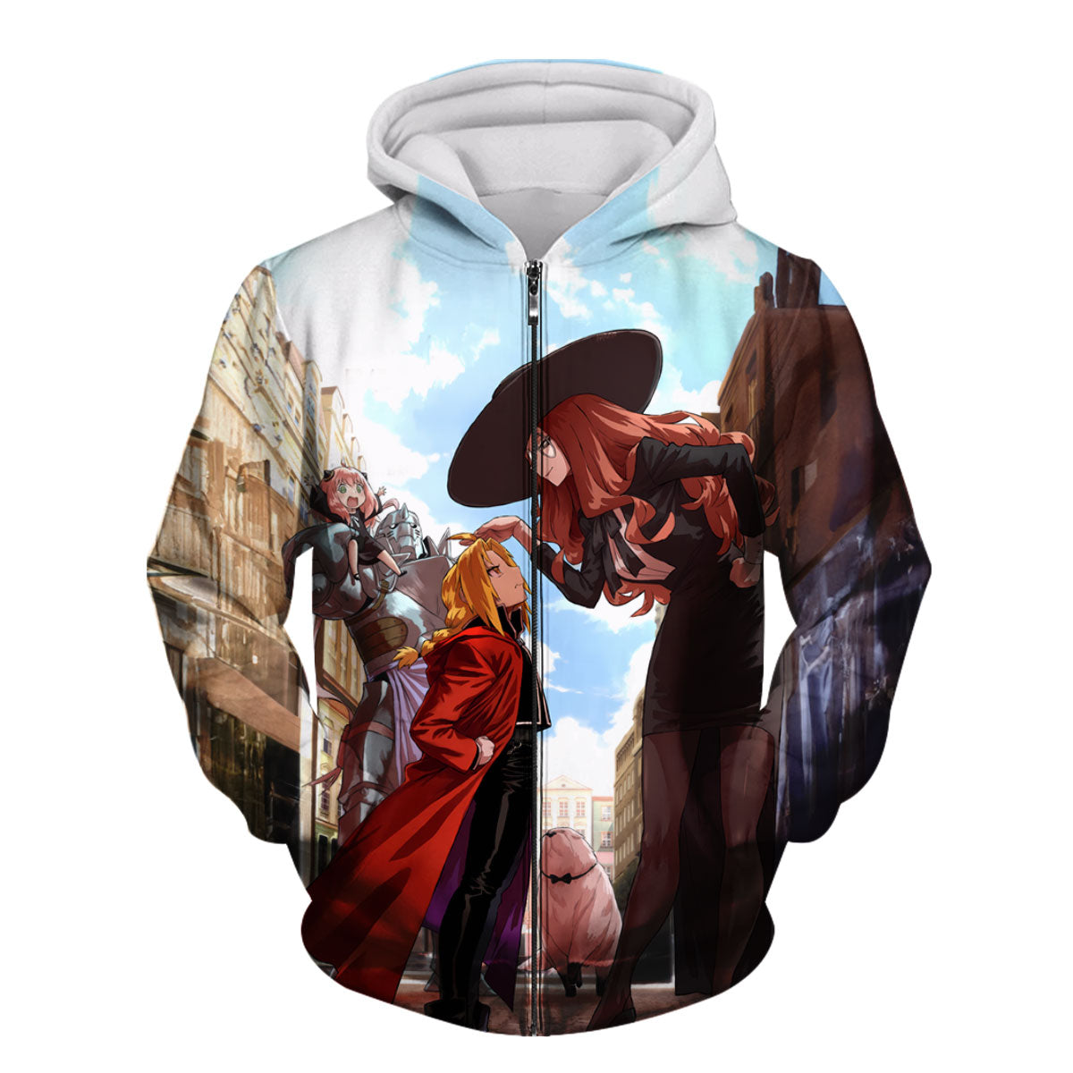 Fullmetal Alchemist Edward Spy Family Crossover Anime Apparel