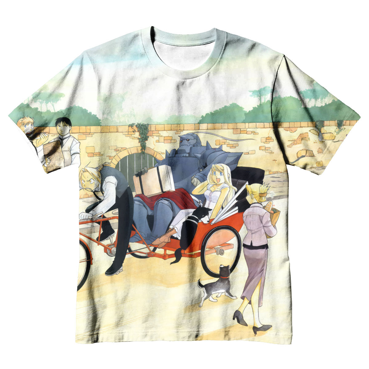 Fullmetal Alchemist Edward Travel Art Anime Apparel