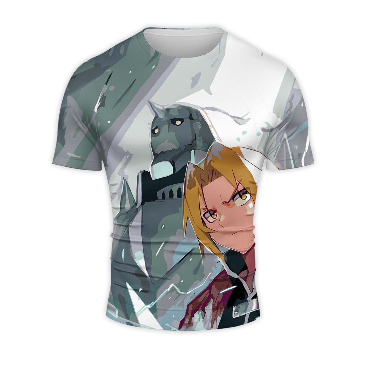 Fullmetal Alchemist Edward Wielding Automail Arm Anime Apparel