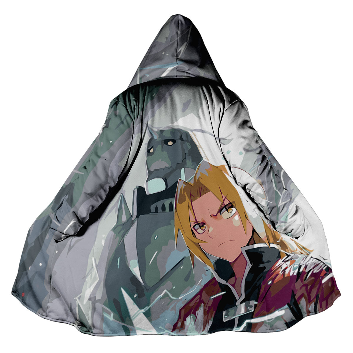 Fullmetal Alchemist Edward Wielding Automail Arm Anime Apparel