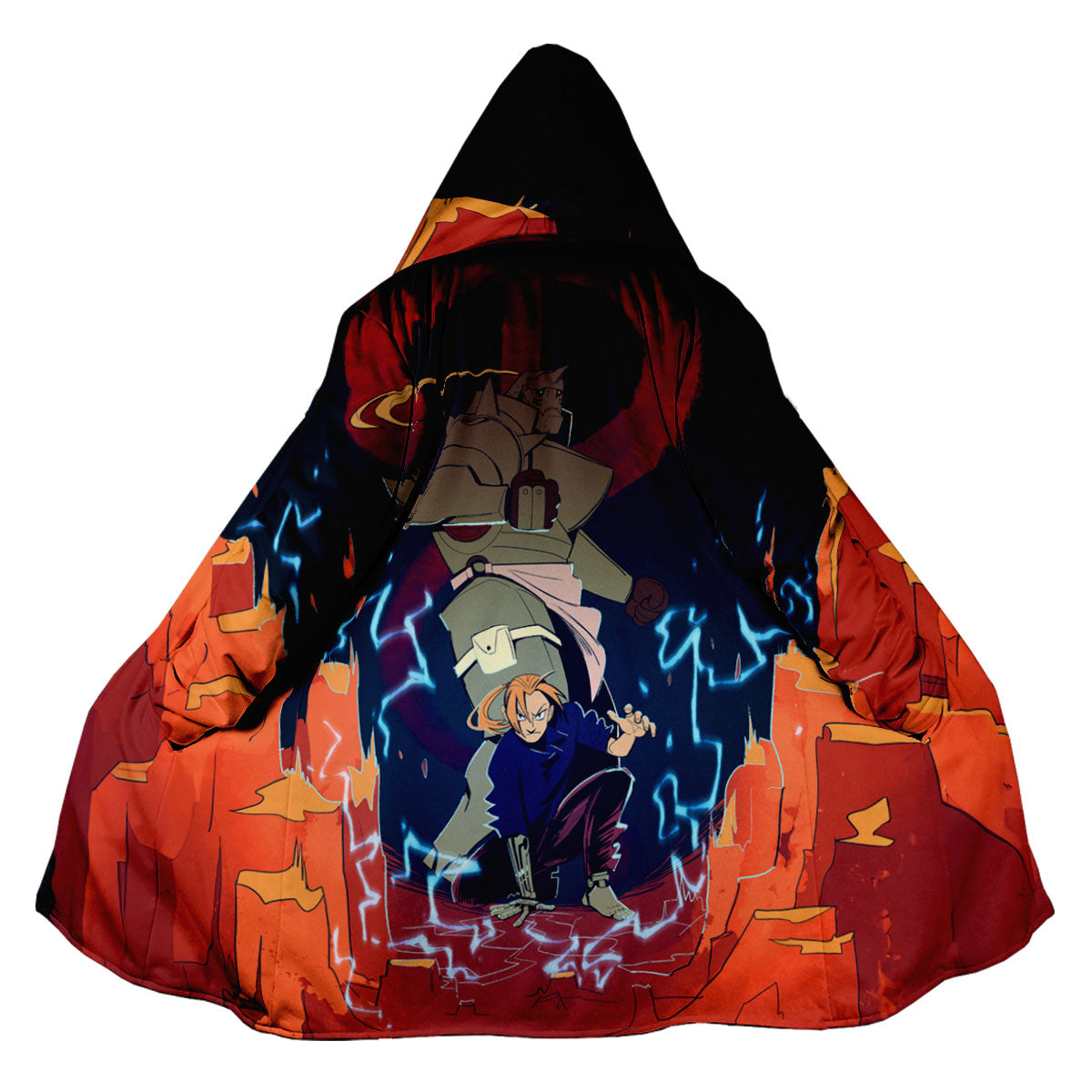 Fullmetal Alchemist Elric Brothers Alchemy Attack Anime Apparel