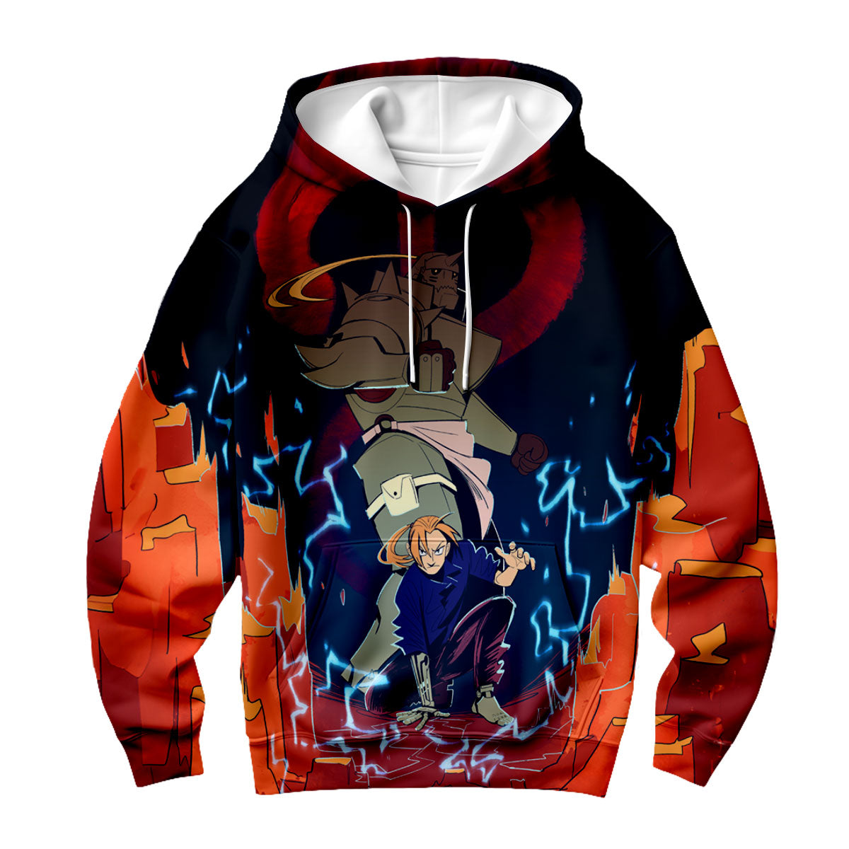 Fullmetal Alchemist Elric Brothers Alchemy Attack Anime Apparel
