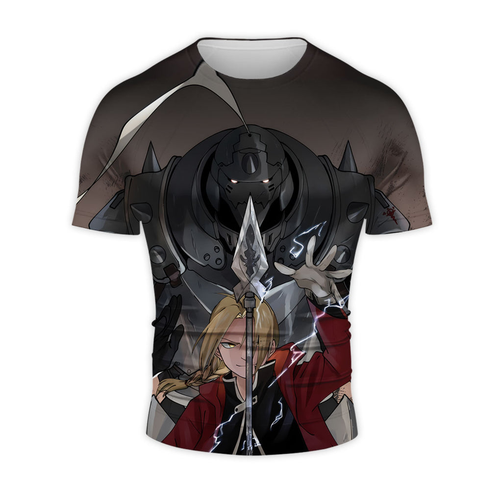 Fullmetal Alchemist Elric Brothers Art_1 Anime Apparel