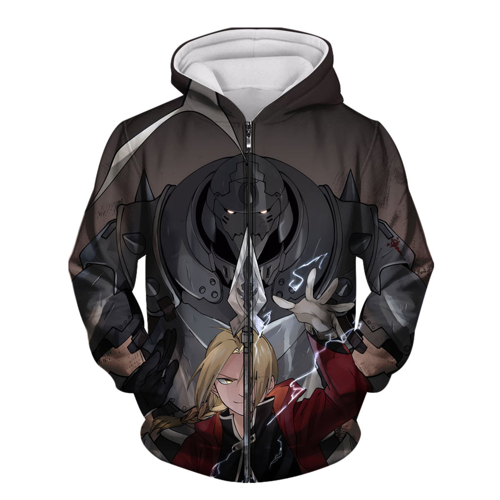 Fullmetal Alchemist Elric Brothers Art_1 Anime Apparel