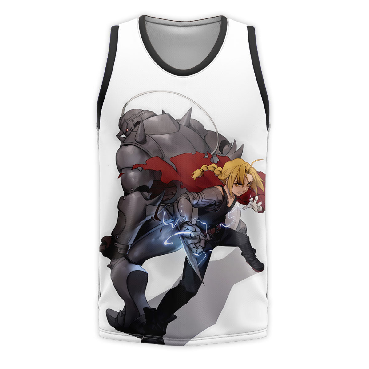 Fullmetal Alchemist Elric Brothers Combat Anime Apparel