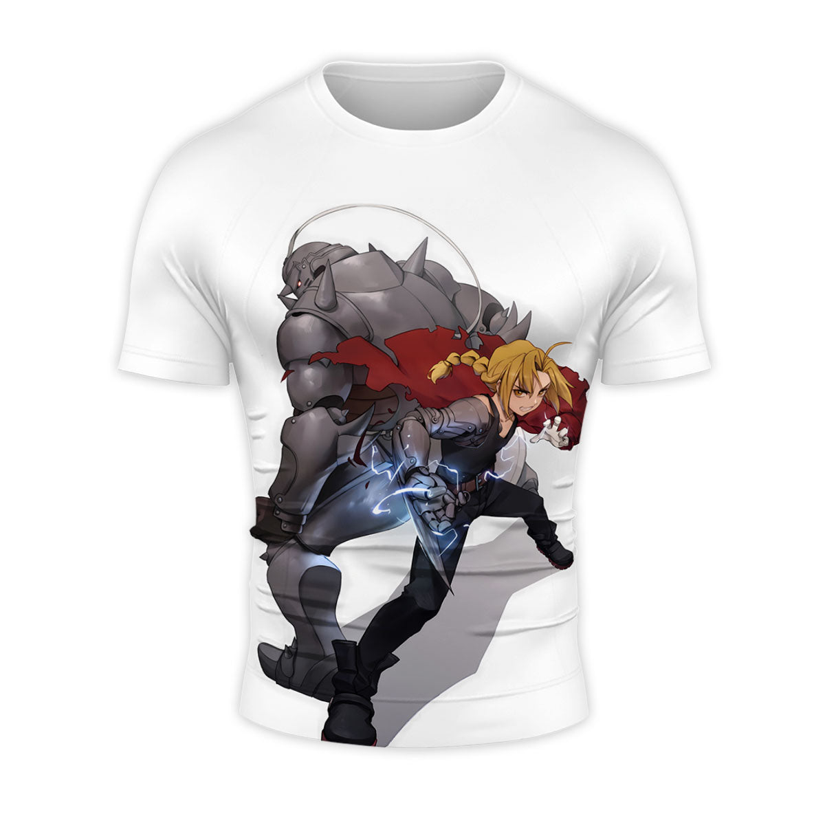 Fullmetal Alchemist Elric Brothers Combat Anime Apparel