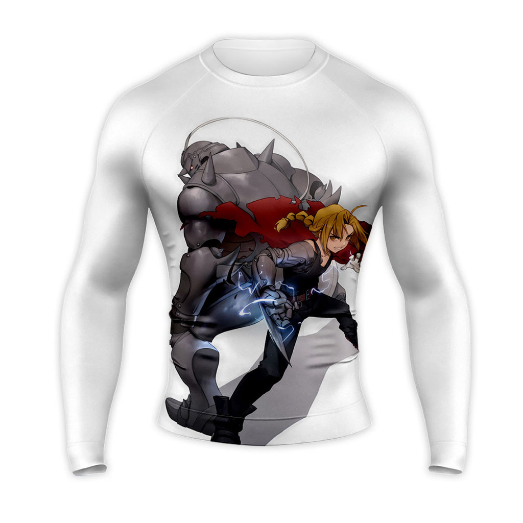 Fullmetal Alchemist Elric Brothers Combat Anime Apparel