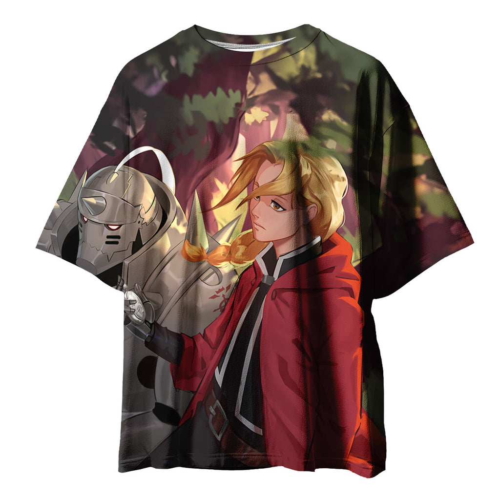 Fullmetal Alchemist Elric Brothers Forest Anime Apparel