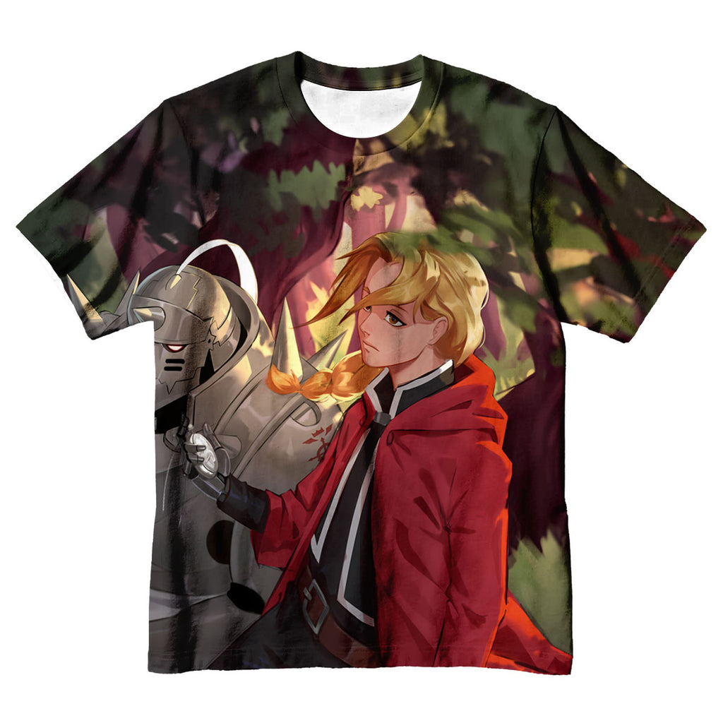 Fullmetal Alchemist Elric Brothers Forest Anime Apparel