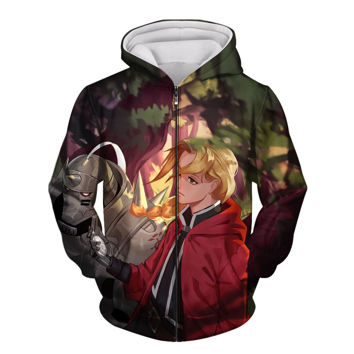 Fullmetal Alchemist Elric Brothers Forest Anime Apparel