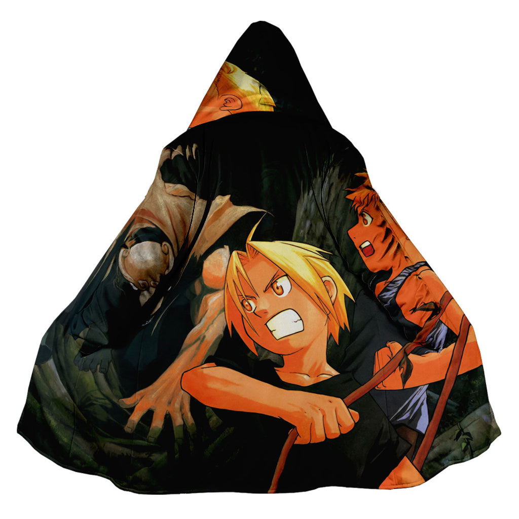 Fullmetal Alchemist Elric Brothers Jungle Combat Anime Apparel