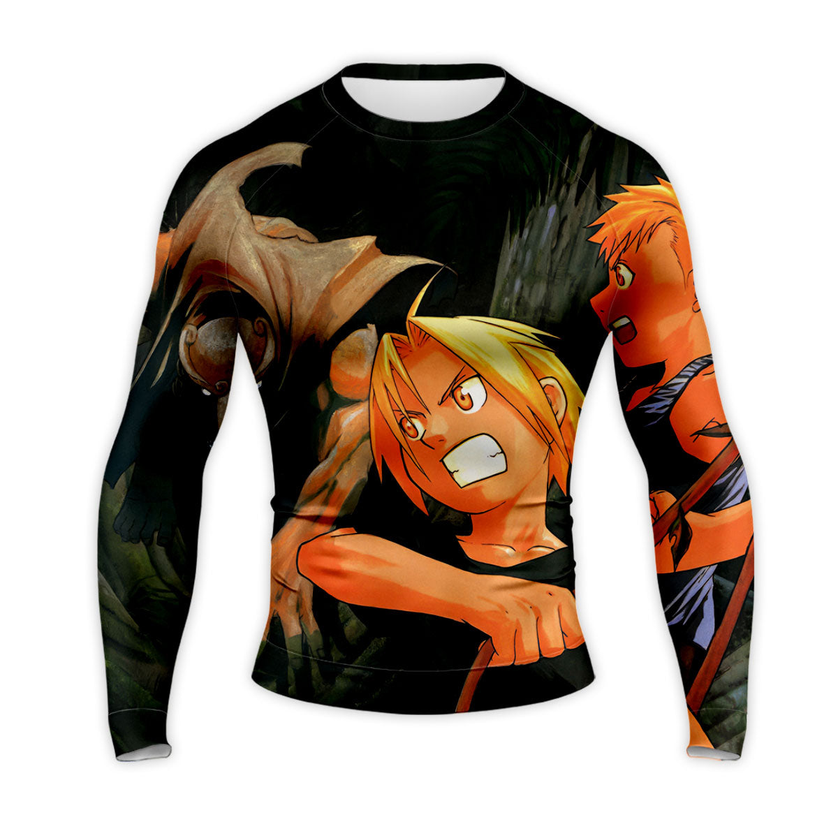 Fullmetal Alchemist Elric Brothers Jungle Combat Anime Apparel