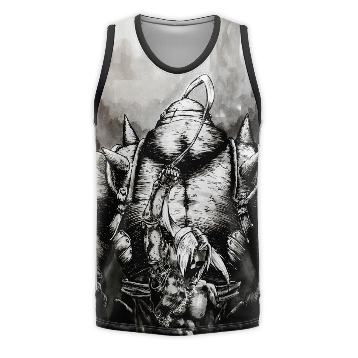 Fullmetal Alchemist Elric Brothers Monochrome Art Anime Apparel
