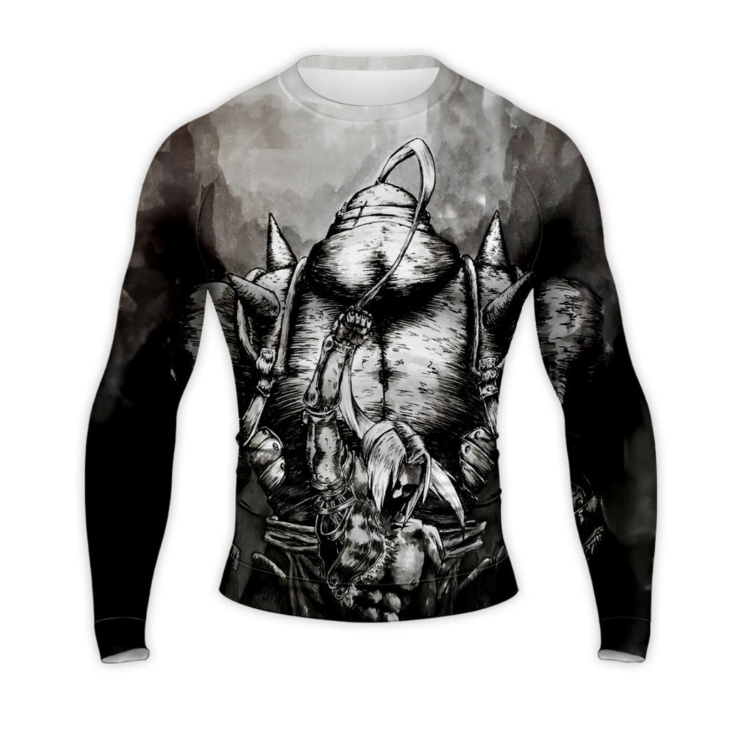 Fullmetal Alchemist Elric Brothers Monochrome Art Anime Apparel