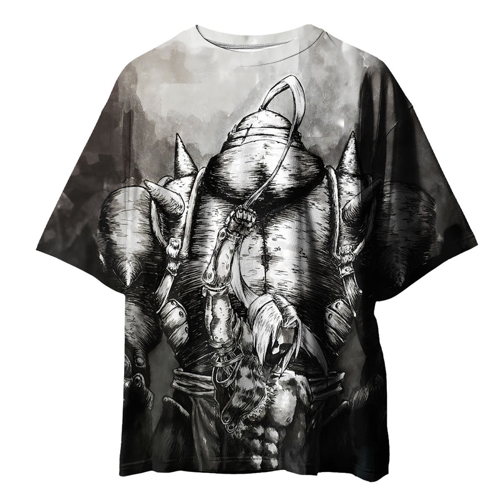 Fullmetal Alchemist Elric Brothers Monochrome Art Anime Apparel