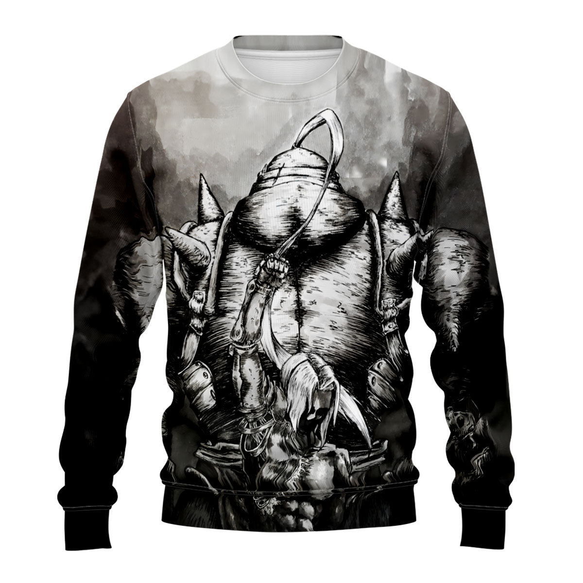 Fullmetal Alchemist Elric Brothers Monochrome Art Anime Apparel
