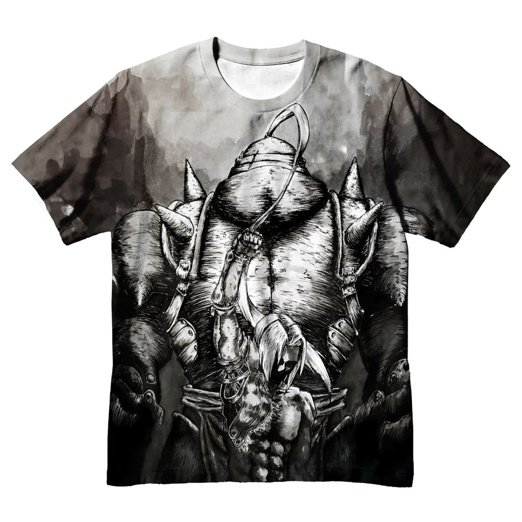 Fullmetal Alchemist Elric Brothers Monochrome Art Anime Apparel