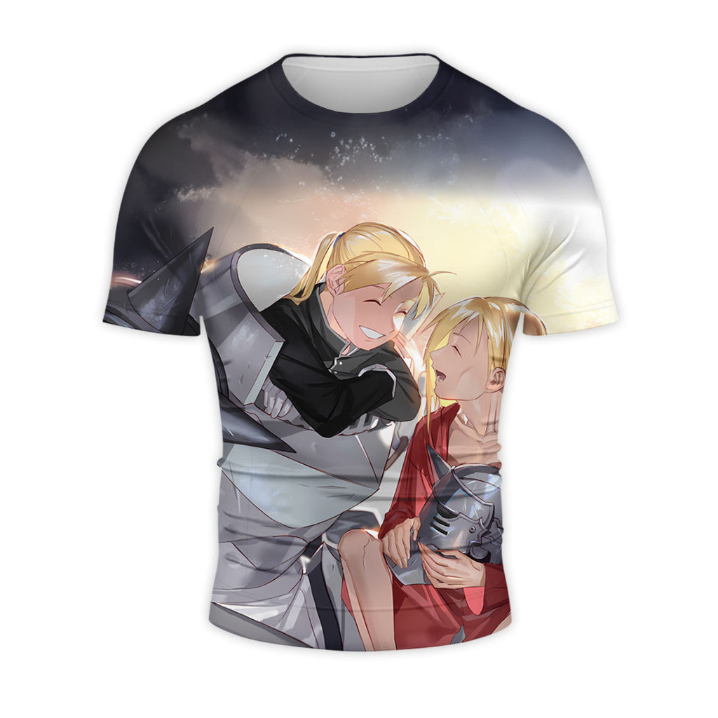 Fullmetal Alchemist Elric Brothers Reunion Anime Apparel
