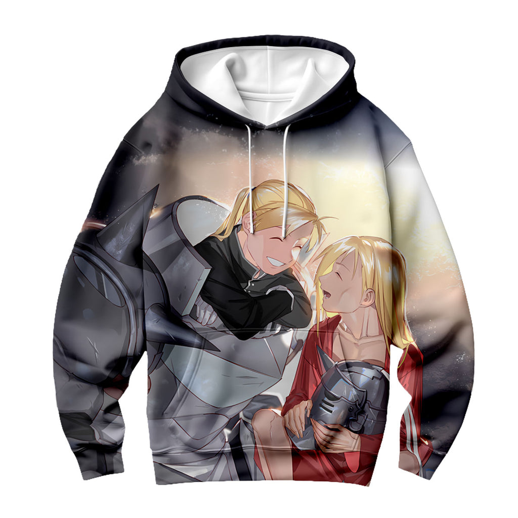 Fullmetal Alchemist Elric Brothers Reunion Anime Apparel
