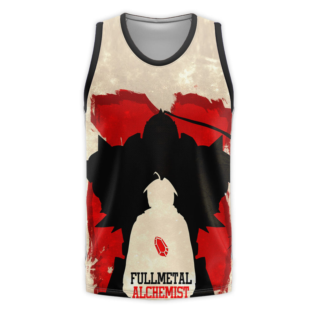 Fullmetal Alchemist Elric Brothers Silhouette Anime Apparel