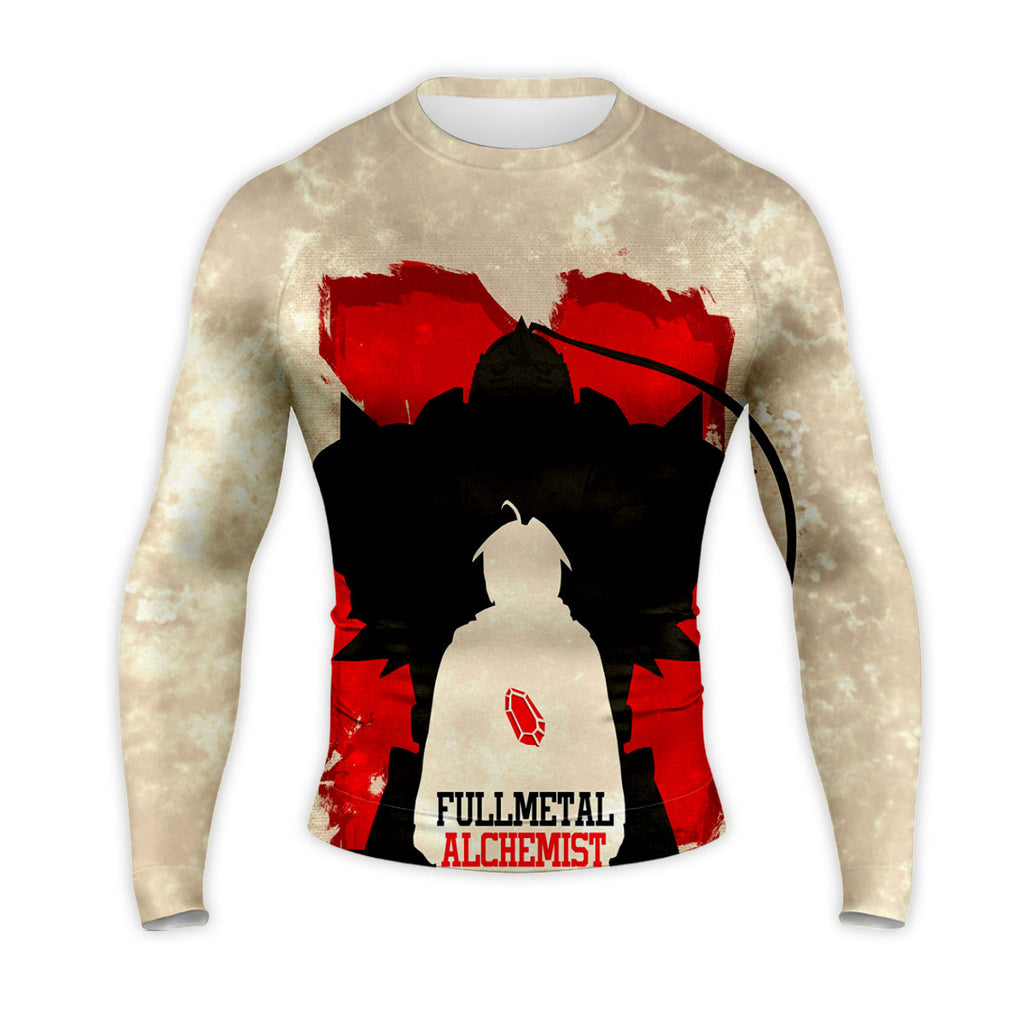 Fullmetal Alchemist Elric Brothers Silhouette Anime Apparel