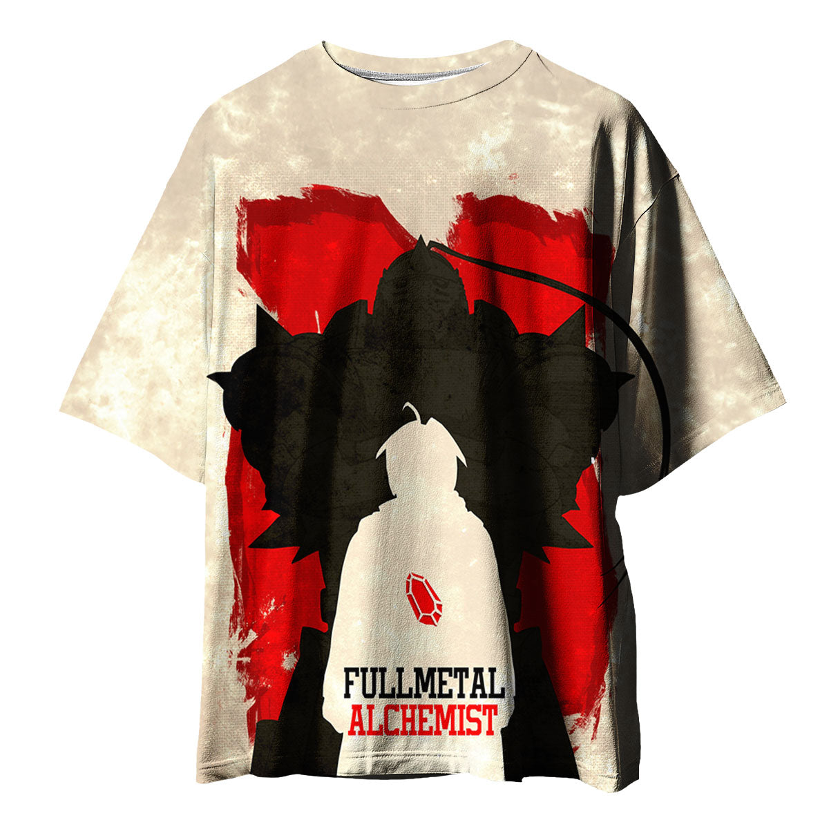 Fullmetal Alchemist Elric Brothers Silhouette Anime Apparel