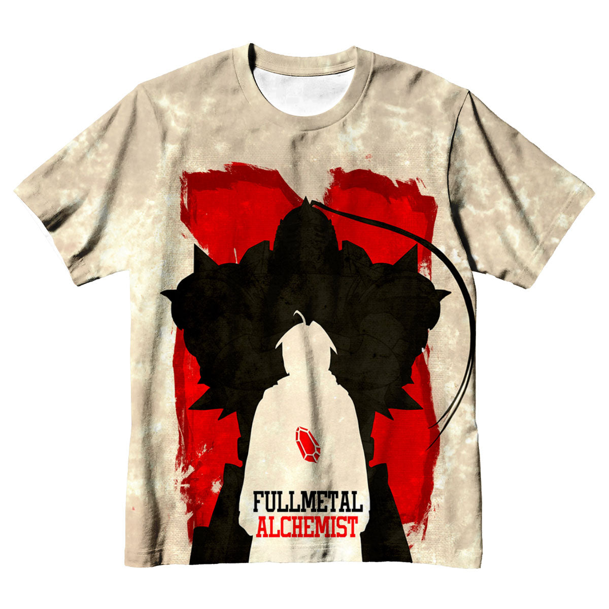 Fullmetal Alchemist Elric Brothers Silhouette Anime Apparel
