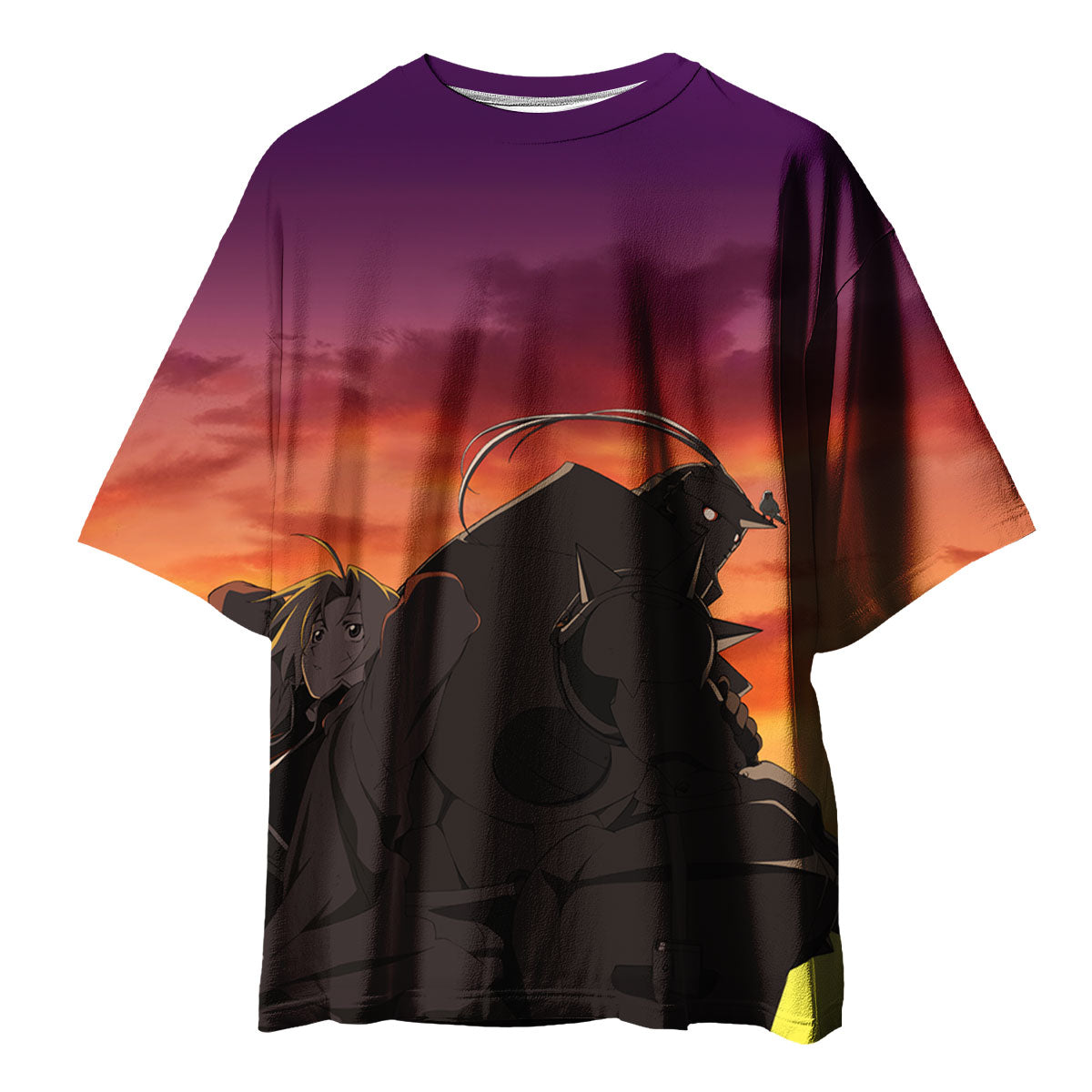 Fullmetal Alchemist Elric Brothers Sunset Anime Apparel