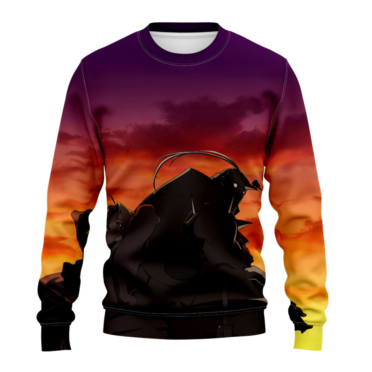 Fullmetal Alchemist Elric Brothers Sunset Anime Apparel