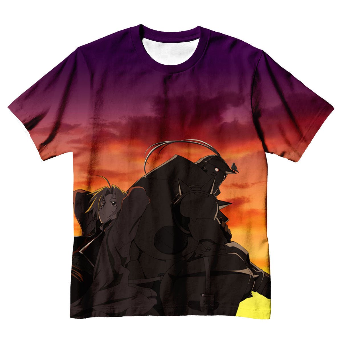 Fullmetal Alchemist Elric Brothers Sunset Anime Apparel