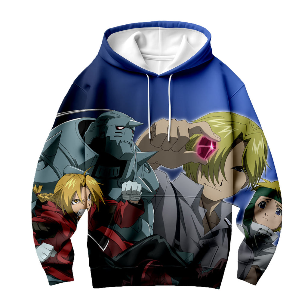 Fullmetal Alchemist Elric Brothers Together Anime Apparel