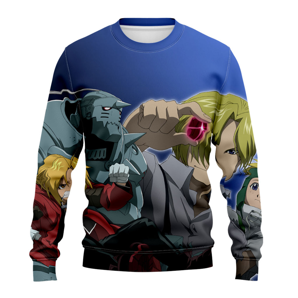 Fullmetal Alchemist Elric Brothers Together Anime Apparel
