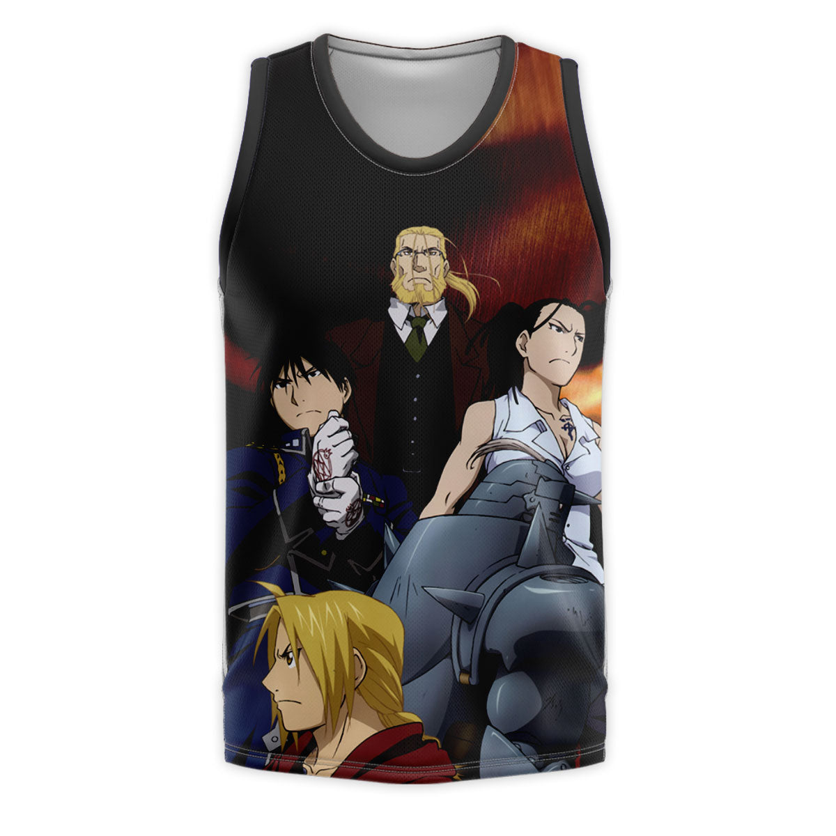 Fullmetal Alchemist Flame Squad Marching Anime Apparel