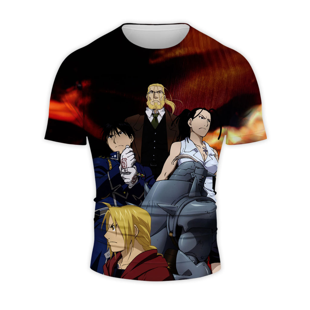 Fullmetal Alchemist Flame Squad Marching Anime Apparel