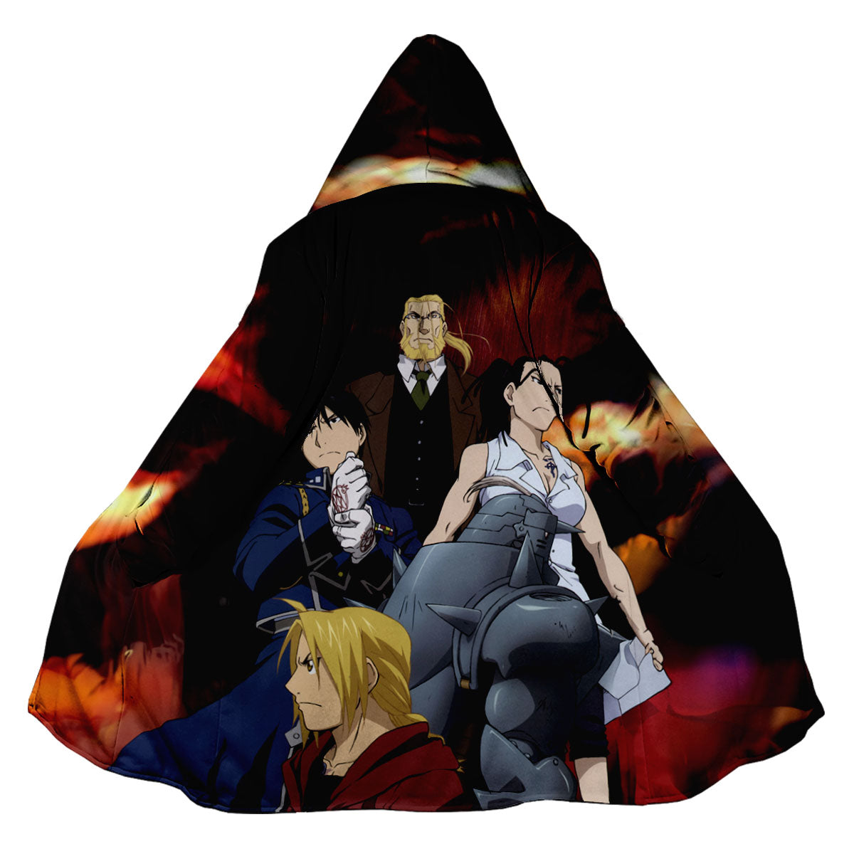 Fullmetal Alchemist Flame Squad Marching Anime Apparel